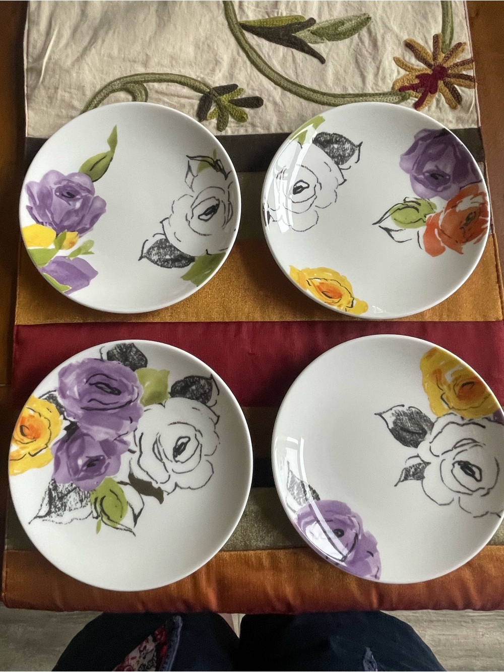 Kate Spade Appetizer Tidbit Plates